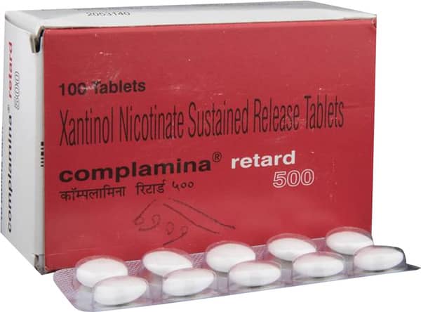 Complamina Retard 500mg Strip Of 10 Tablets