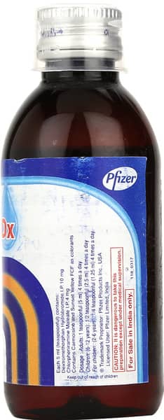Corex Dx Bottle Of 100Ml Syrup