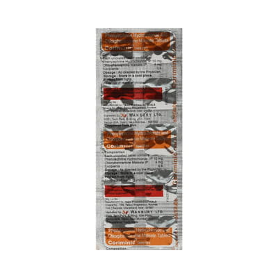 Coriminic Strip Of 10 Tablets