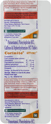 Corinite Strip Of 10 Tablets