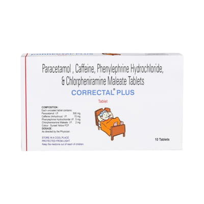 Correctal Plus Strip Of 10 Tablets