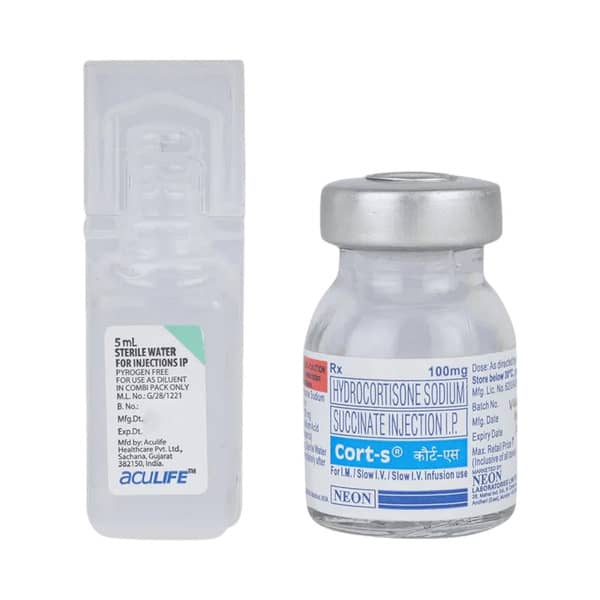 Cort S 100mg Dry Vial Of 1 Powder For Injection