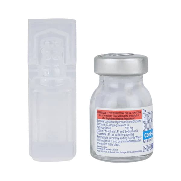 Cort S 100mg Dry Vial Of 1 Powder For Injection
