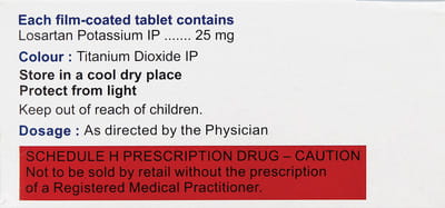 Cosart 25mg Strip Of 10 Tablets