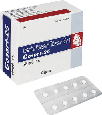 Cosart 25mg Strip Of 10 Tablets