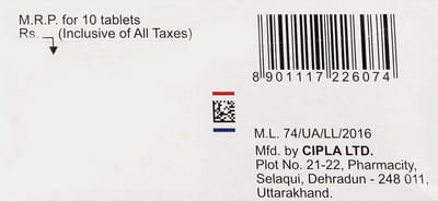 Cosart 25mg Strip Of 10 Tablets