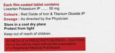 Cosart 50mg Strip Of 10 Tablets