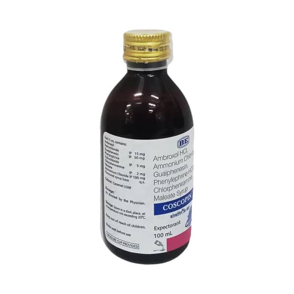 Coscopin Br Bottle Of 100Ml Expectorant