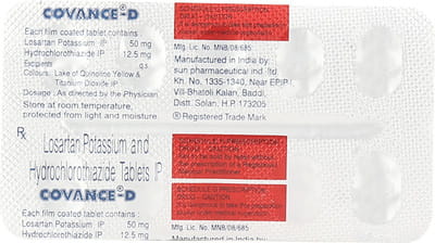 Covance D Strip Of 10 Tablets