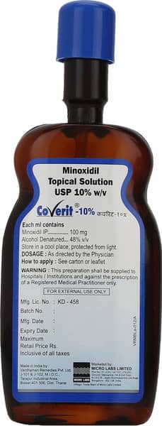 Coverit 10% Bottle Of 60Ml Solution