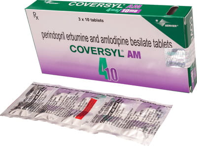 Coversyl Am 4/10mg Strip Of 10 Tablets