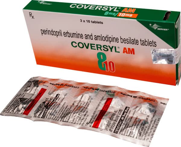 Coversyl Am 8/10 Strip Of 10 Tablets
