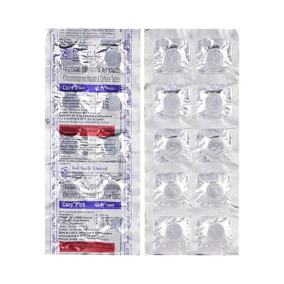 Cozy Plus Strip Of 10 Tablets