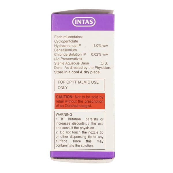 Cyclogyl 1% Bottle Of 5ml Eye Drops