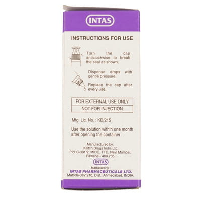 Cyclogyl 1% Bottle Of 5ml Eye Drops