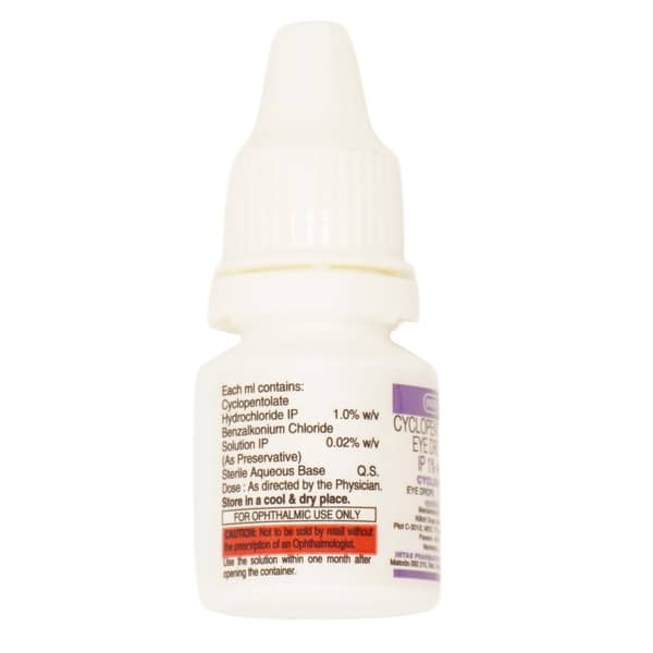 Cyclogyl 1% Bottle Of 5ml Eye Drops