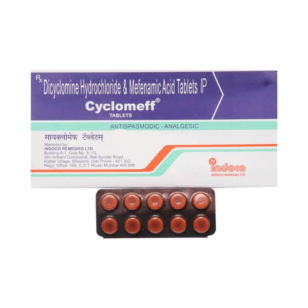 Cyclomeff Strip Of 10 Tablets