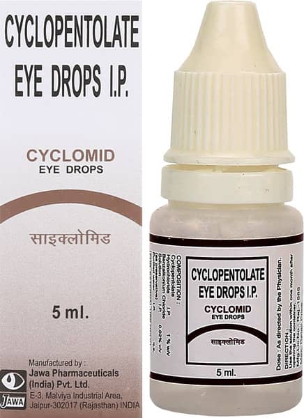 Cyclomid Bottle Of 5ml Eye Drops