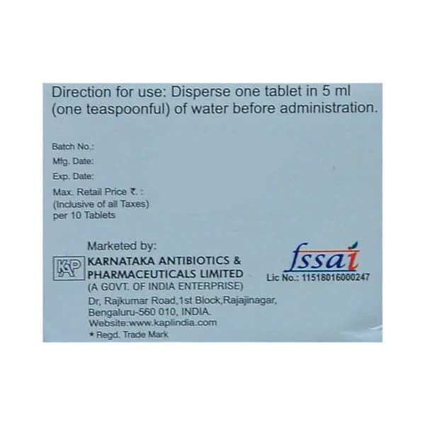 Cyfolac Dt Strip Of 10 Tablets