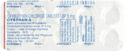 Cystran 5mg Strip Of 10 Tablets
