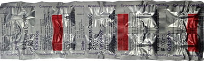 Cytodrox 500mg Strip Of 10 Capsules