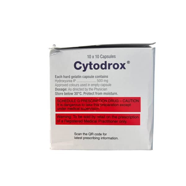 Cytodrox 500Mg Strip Of 10 Capsules