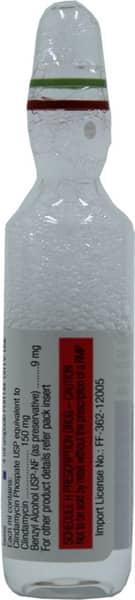 Dalacin C 600mg Ampoule Of 4ml Solution For Injection