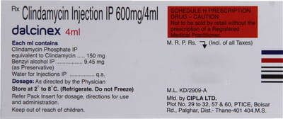Dalcinex Ampoule Of 4ml Solution For Injection
