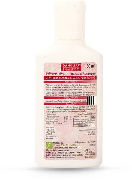 Danclear Bottle Of 50Ml Shampoo