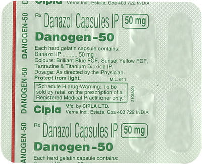 Danogen 50mg Strip Of 10 Capsules