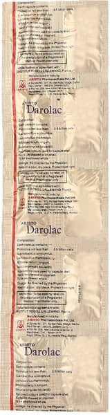 Darolac Strip Of 10 Capsules