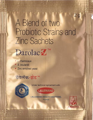 Darolac Z Sachet Of 2gm Powder