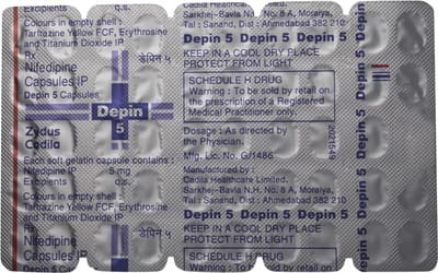 Depin 5mg Strip Of 50 Softgel Capsules