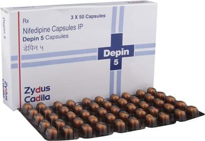 Depin 5mg Strip Of 50 Softgel Capsules