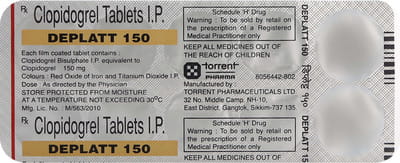 Deplatt 150mg Strip Of 10 Tablets