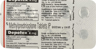 Depotex 4mg Strip Of 10 Tablets