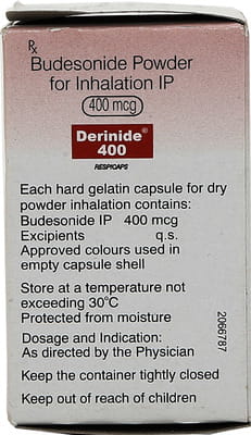 Derinide 400mg Respicaps