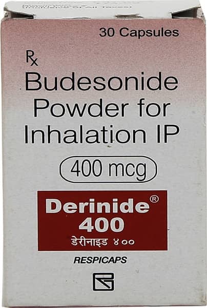 Derinide 400mg Bottle Of 30 Respicaps