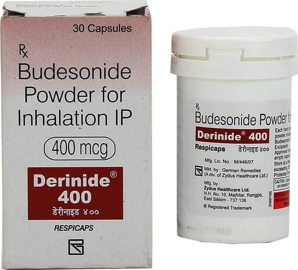 Derinide 400mg Bottle Of 30 Respicaps