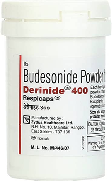 Derinide 400mg Bottle Of 30 Respicaps