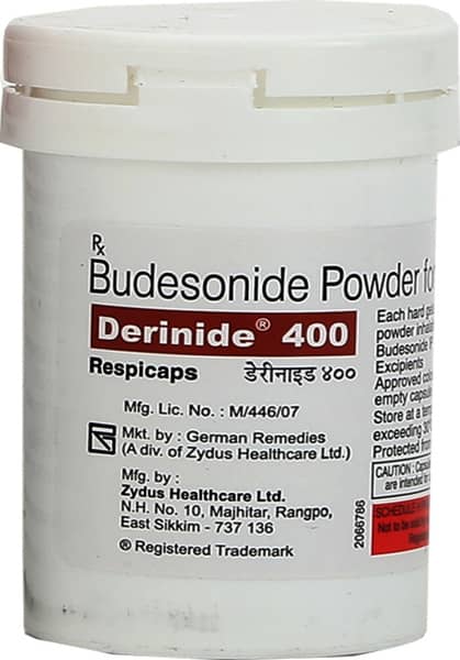 Derinide 400mg Bottle Of 30 Respicaps