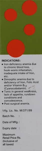 Dexorange Orange Flavour Bottle Of 60ml Syrup