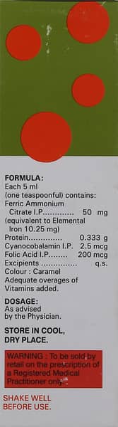 Dexorange Orange Flavour Bottle Of 60ml Syrup