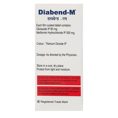 Diabend M Strip Of 10 Tablets
