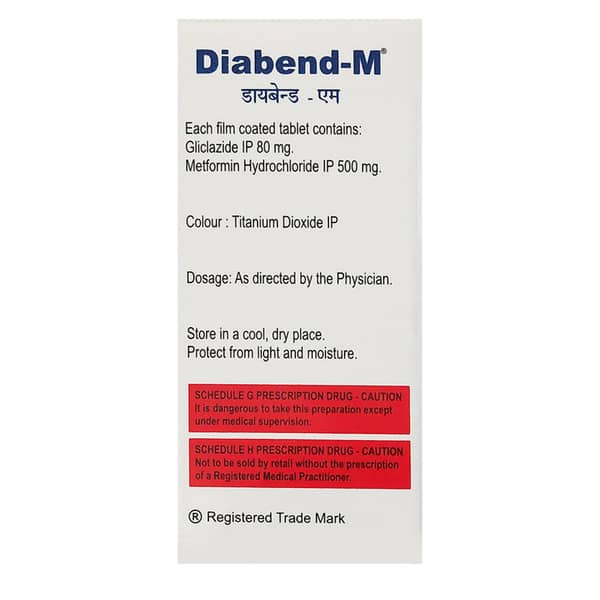 Diabend M Strip Of 10 Tablets