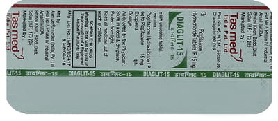 Diaglit 15mg Tablet