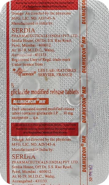 Diamicron MR 30 Tablet