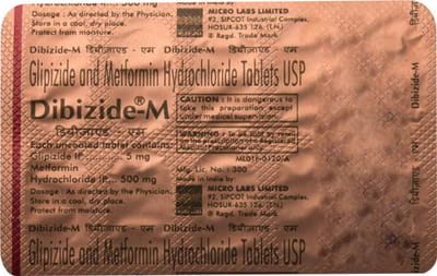 Dibizide M Strip Of 10 Tablets