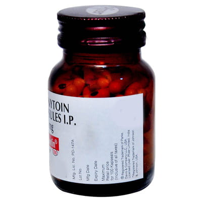 Dilantin 100mg Bottle Of 100 Capsules