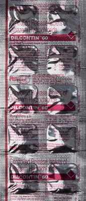 Dilcontin 60mg Strip Of 10 Tablets